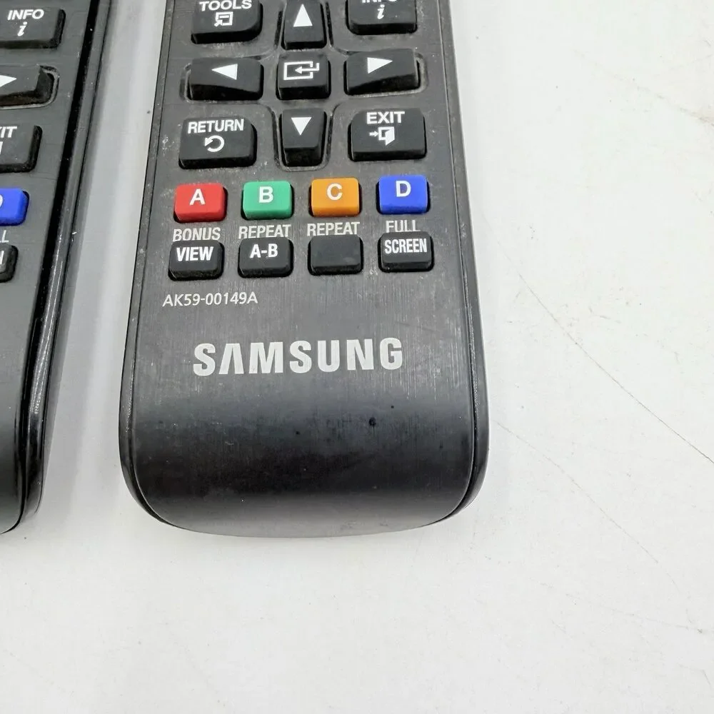 Pair of OEM Samsung BN59-01180A -- REMOTE CONTROL - TESTED - DD-12260